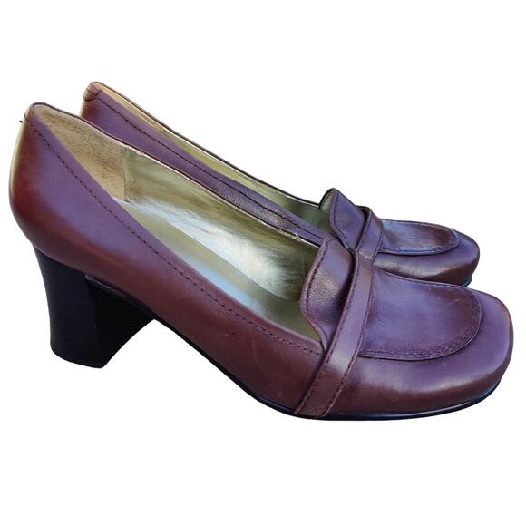 Vintage brown nine west Y2K preppy pumps - Picture 3 of 7